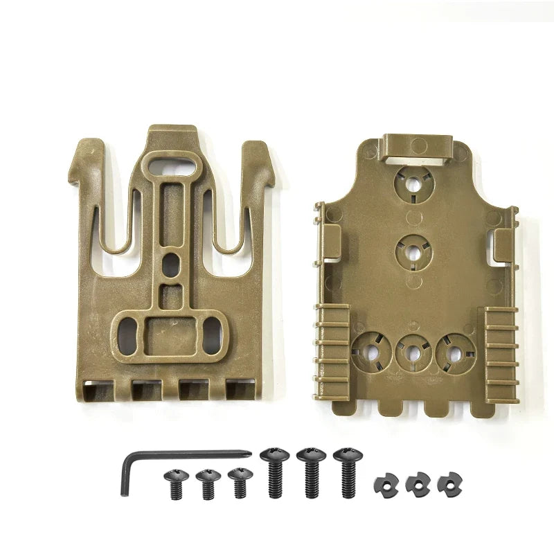 QLS Holster Adapter Kit - Quick Locking System with QLS 19 & 22 Polymer Mount Accessories for Gun Cases