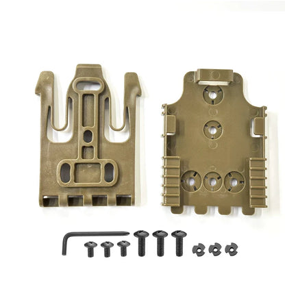 QLS Holster Adapter Kit - Quick Locking System with QLS 19 & 22 Polymer Mount Accessories for Gun Cases