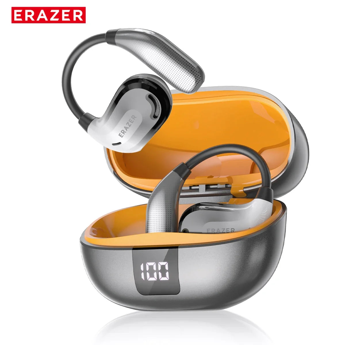 ERAZER XT66PRO Bluetooth Earphones – Wireless ASMR Headset with DIY APP, AI Translator & 13-Hour Battery Life