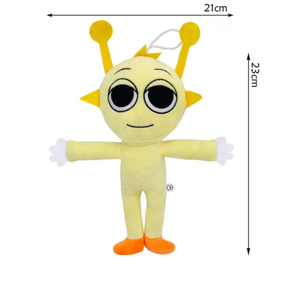 20cm Sprunki Plush Toys – Sprunki Game Pillow Doll, Soft Stuffed Toy for Kids’ Birthday & Christmas Gift