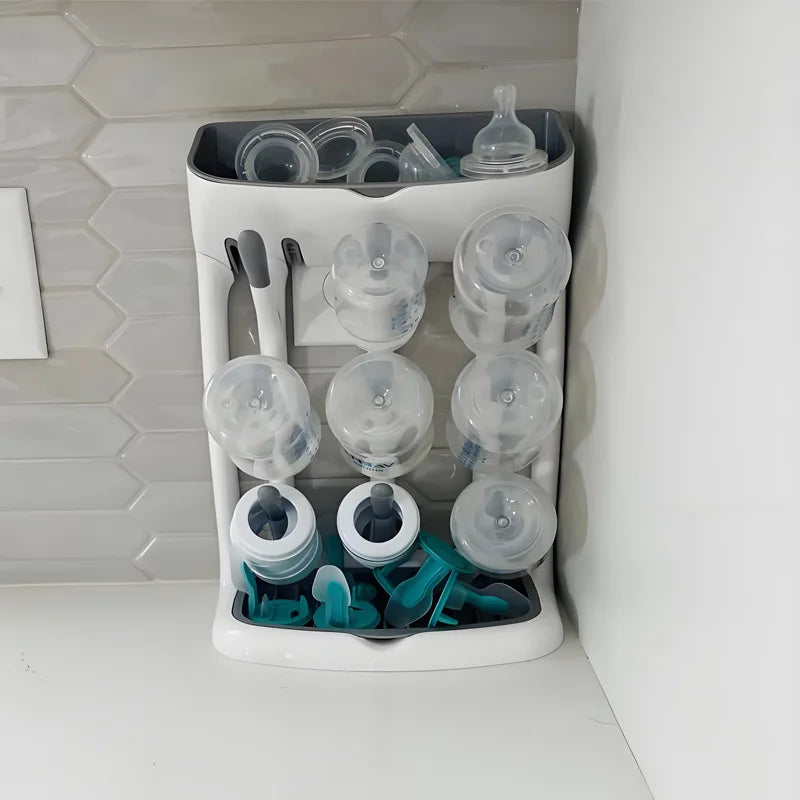 Baby Bottle Drying Rack - Hanging Drainage Storage Stand for Bottles & Water Cups