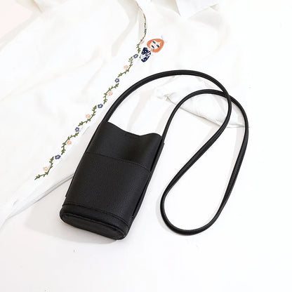 Soft PU Leather Phone Bag for Women - Fashion Crossbody Small Shoulder Bag with Versatile Everyday Style