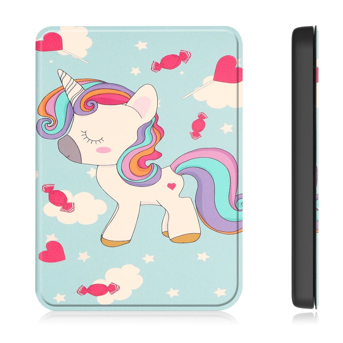 Smart Case for Kobo Clara Colour/BW/2E – Multi-Folding Stand, Magnetic Cover, Soft Back, Auto Sleep/Wake