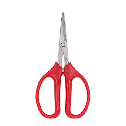 Stainless Steel Fruit Scissors - Red Handle Grape Clippers and Pruning Shears for Bonsai Gardening Tools