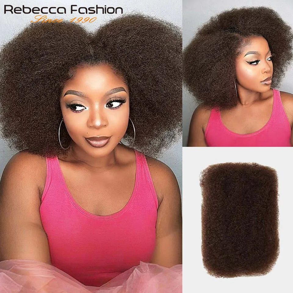 Highlight Afro Kinky Curly Bulk Hair 50g – Virgin Remy Human Hair for Braids, Dreadlocks & Natural Styling No Attachment