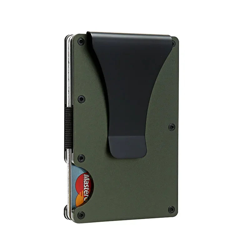 Carbon Fiber Minimalist Slim Wallet for Men – RFID-Blocking Credit Card Holder & Cashback Cardholder Case