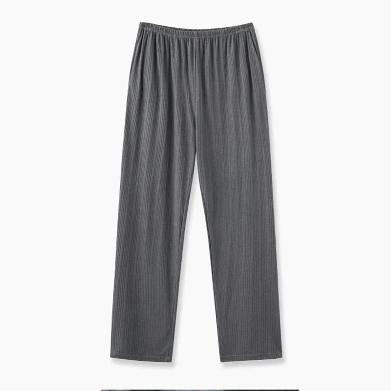 Men’s Plaid Pajama Pants - Soft Breathable Casual Lounge Trousers for Sleepwear & Nightwear
