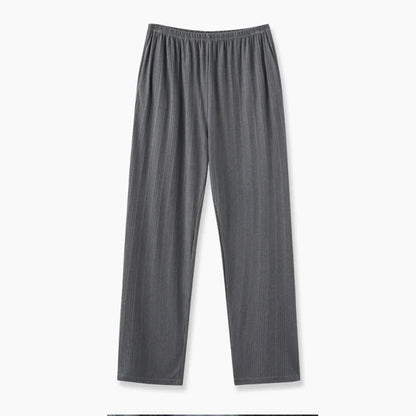 Men’s Plaid Pajama Pants - Soft Breathable Casual Lounge Trousers for Sleepwear & Nightwear