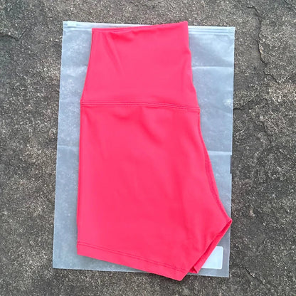 Women’s High Waist Yoga Shorts - Slim Fit Butt Lift Biker Shorts for Gym, Running, and Sports Workouts