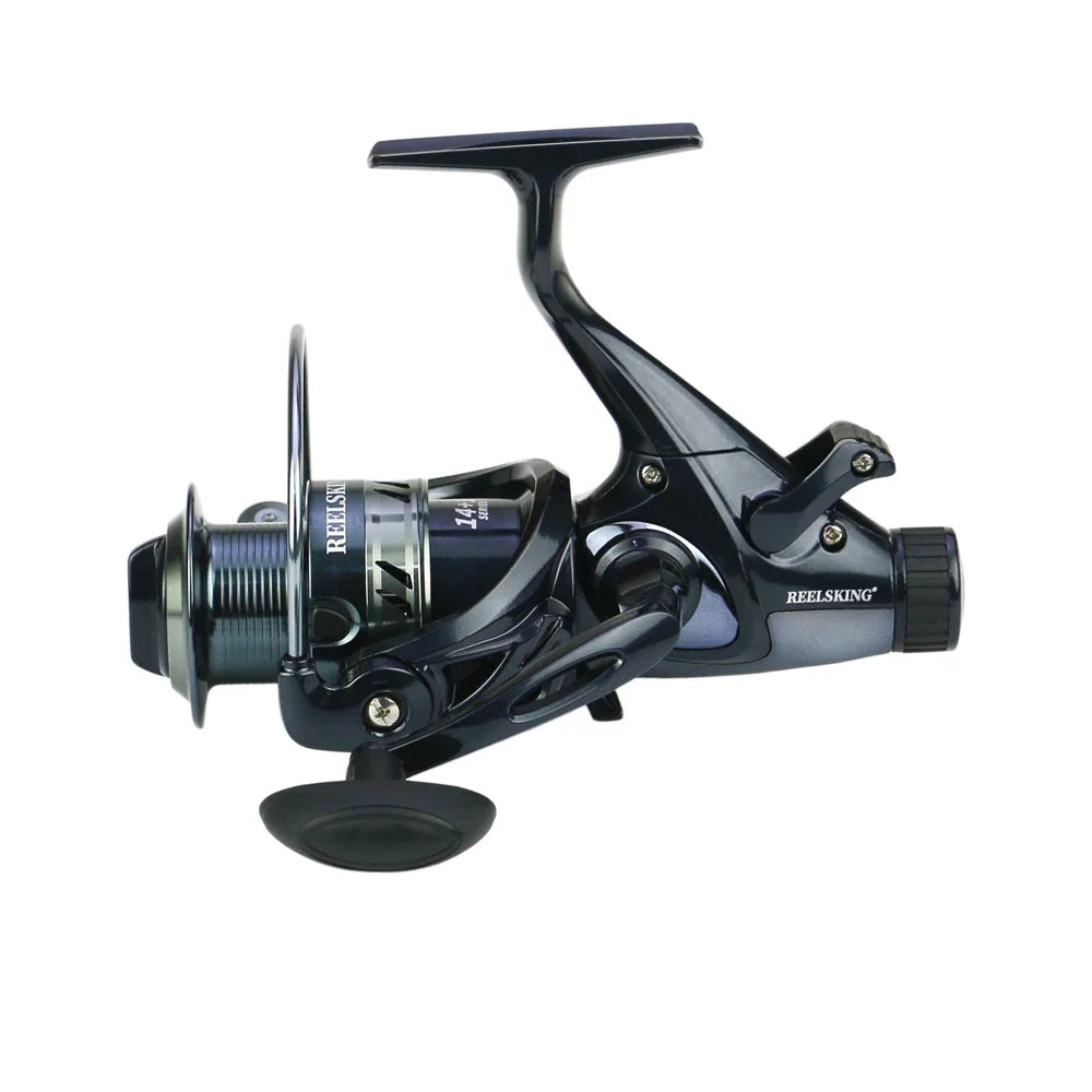 8-25KG Fishing Spinning Reel - 14+1BB Carp Reel with Double Brake Metal Spool for Saltwater Fishing