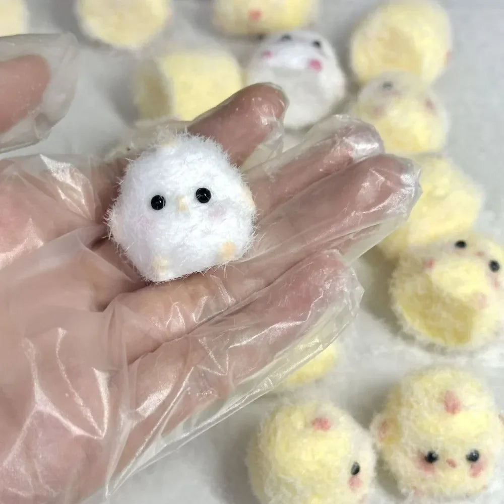 Cute Chick Squishy Stress Relief Toy - Soft Mochi Slow Rebound Fidget Gift for Kids