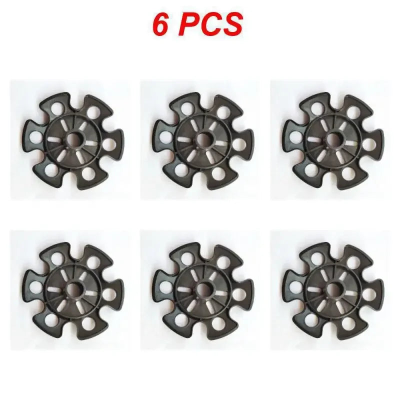 1–10PCS Snowflake Trekking Pole Baskets – Hiking, Camping, Nordic Walking Stick Tips for Mud, Sand & Snow Replacement