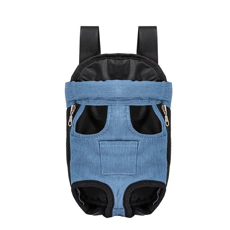 Pet Dog & Cat Carrier Backpack – Camouflage Mesh Outdoor Travel Bag with Breathable Shoulder Straps for Small Pets