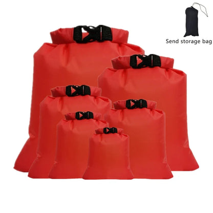 5PCS Waterproof Dry Bag Set – 1.5L to 8L Floating Packs for Swimming, Kayaking, Rafting & Outdoor Boating