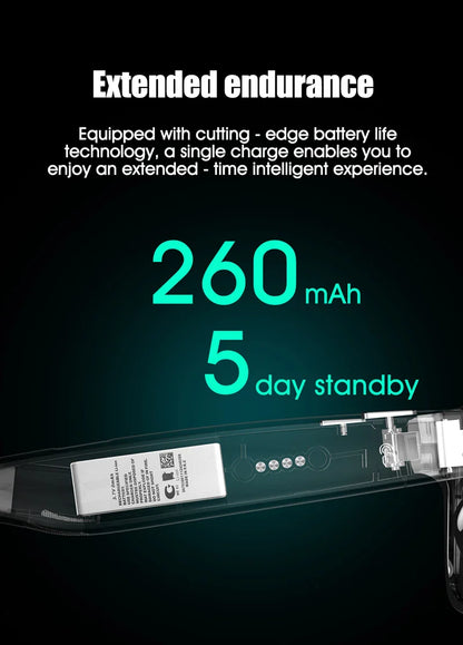 OPPO 4K HD AI Smart Glasses – 100MP Camera, ChatGPT, Bluetooth Calls, Voice Assistant & 260mAh Battery Smart Glasses 2025