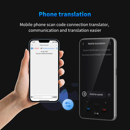 S85 Pro Language Translator Device – 138 Languages, Voice & Video Recording, Offline Translation, 8GB, 2000mAh