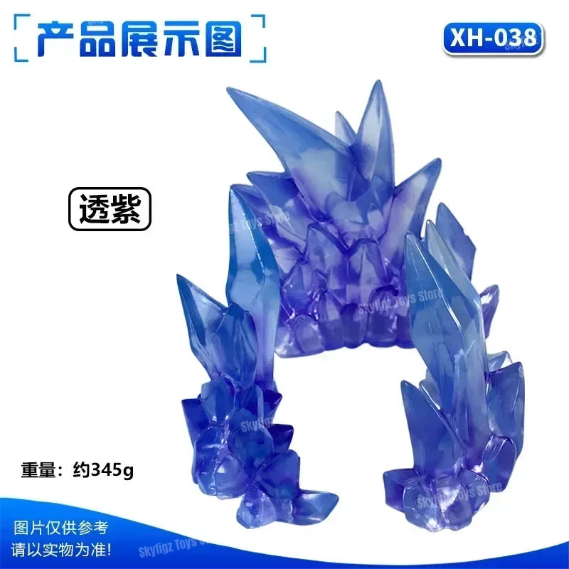 Whirlwind Flame & Ice Special Effects Model Stand — Luffy Figure DIY Accessories Movable Display Base