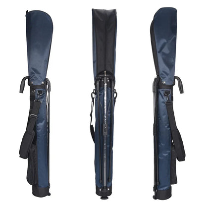 Lightweight Golf Club Bag with Bracket - Waterproof Stand Carry Bag, Golf Gun Rack Design