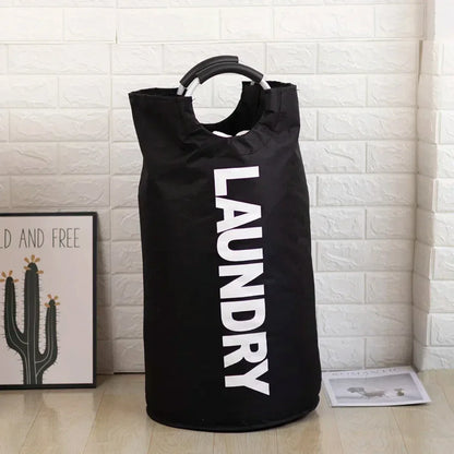 Oxford Fabric Foldable Laundry Basket – Large-Capacity Dirty Clothes Storage Bag for Home, Dorm & Laundry Room