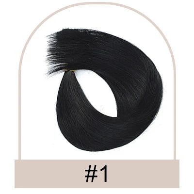 Silk Top Swiss Lace Clip-In Topper – Straight Real Human Hair Toupee with Bangs, Breathable & Soft, Blonde Color