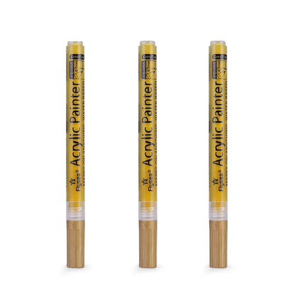 New Golf Club Color Changing Pen – Waterproof Acrylic Ink with Sunscreen & Covering Power, 12 Colors Gift for Golfers