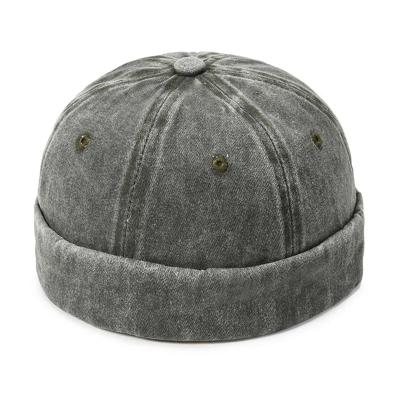 Washed Hip Hop Cap - Unisex Soft Top Street Style Farmer Hat
