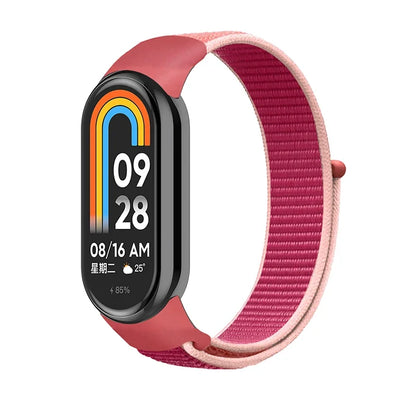 Sport Nylon Loop Strap for Xiaomi Mi Band 9 8 NFC – Replacement Wristband for Mi Band 7 6 5 4 3