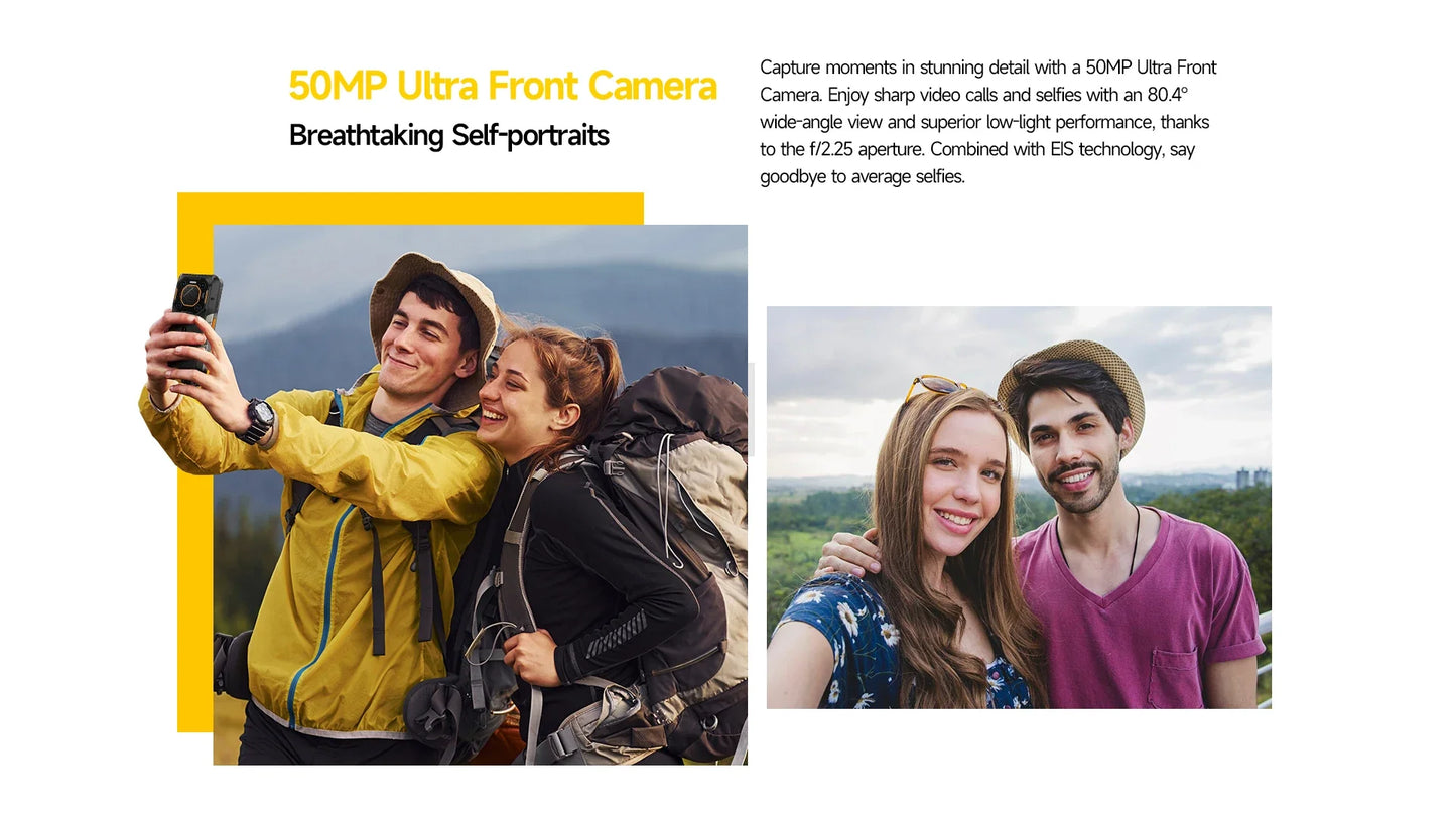 Ulefone Armor 26 Ultra 5G Rugged Waterproof Smartphone - 120W Fast Charging, 15600mAh, 200MP+64MP, 24GB+512GB, NFC