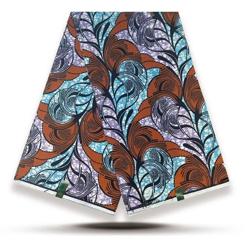 High Quality African Wax Print Fabric - 100% Cotton Soft Ankara Real Wax Fashion Material