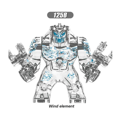 Anime Snow Monster Franky Eagle Eye Building Blocks – DY640 DY641 WM2786 Assemble Toy for Kids