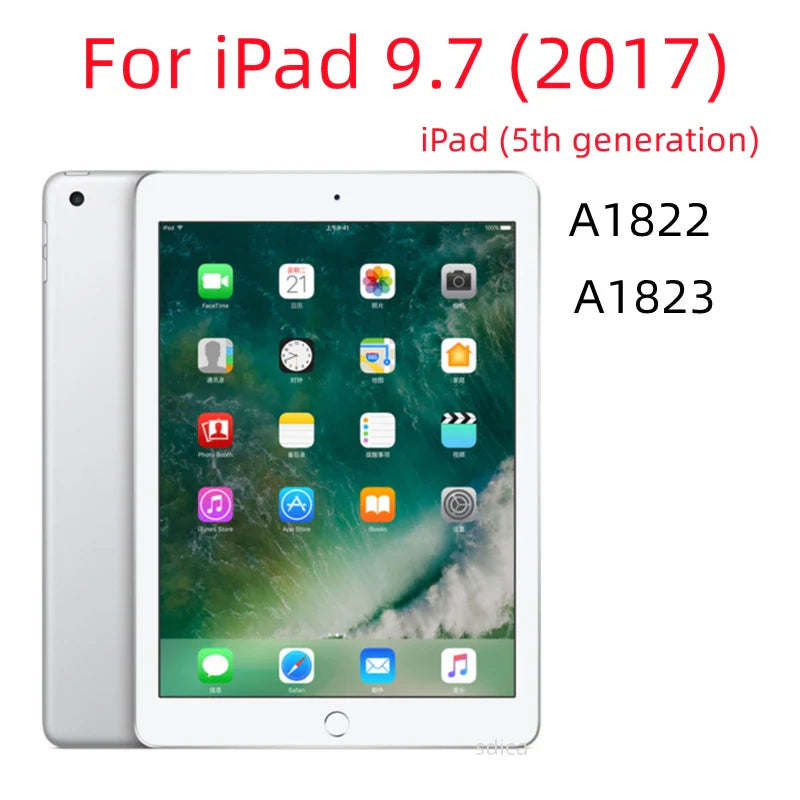 Tempered Glass Screen Protector for iPad 9.7" 2017 5th Gen & 2018 6th Gen – HD Scratch-Resistant Protective Film