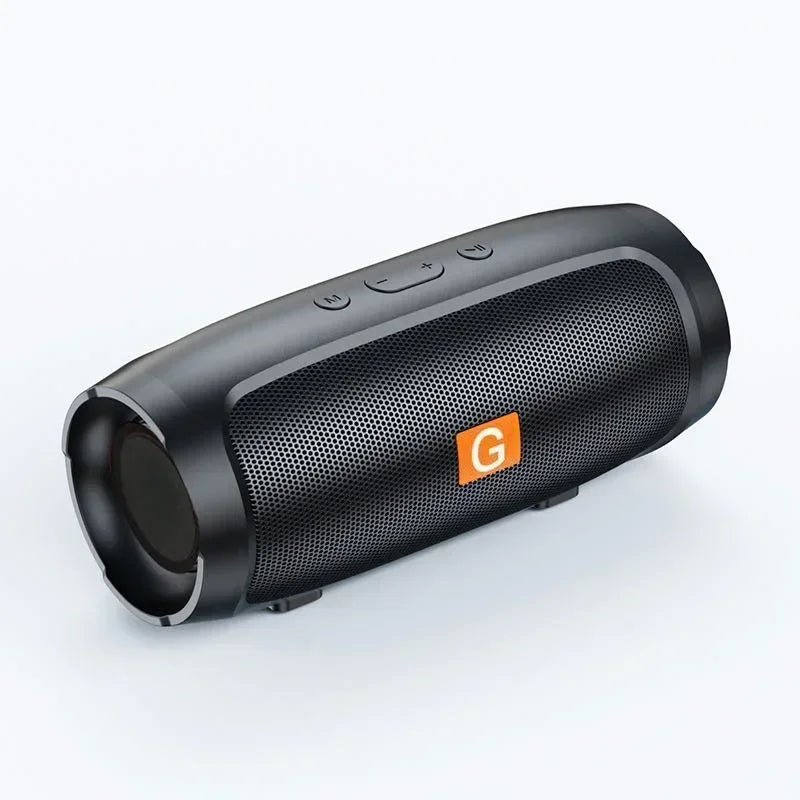 Portable Bluetooth Subwoofer Speaker - Waterproof Wireless Outdoor Stereo Sound Box with FM Radio & TF Card Support