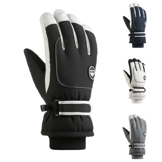 Men’s Waterproof Winter Ski Gloves – Thermal Touchscreen Cold Weather Gloves for Skiing, Cycling & Outdoor Sports