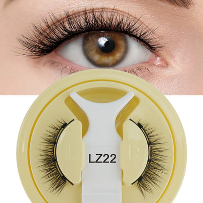 YSDO Winged Magnetic 3D Mink Eyelashes – Reusable Long-Lasting False Lashes, No Glue Needed with Tweezers for Makeup