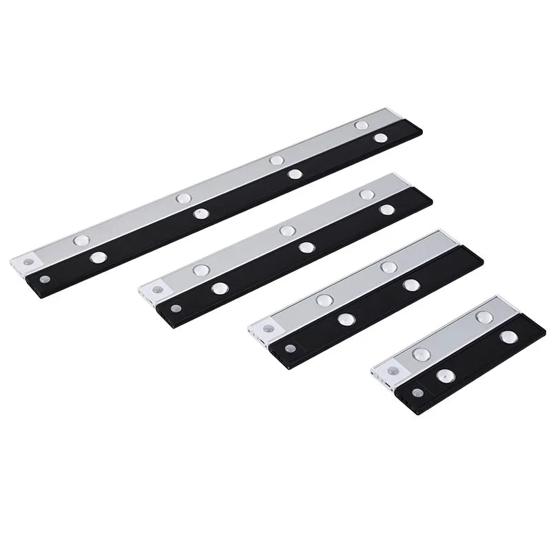 Wireless LED Motion Sensor Night Light – Ultra-Thin USB Lamp for Kitchen, Cabinet, Wardrobe & Bedroom Indoor Lighting
