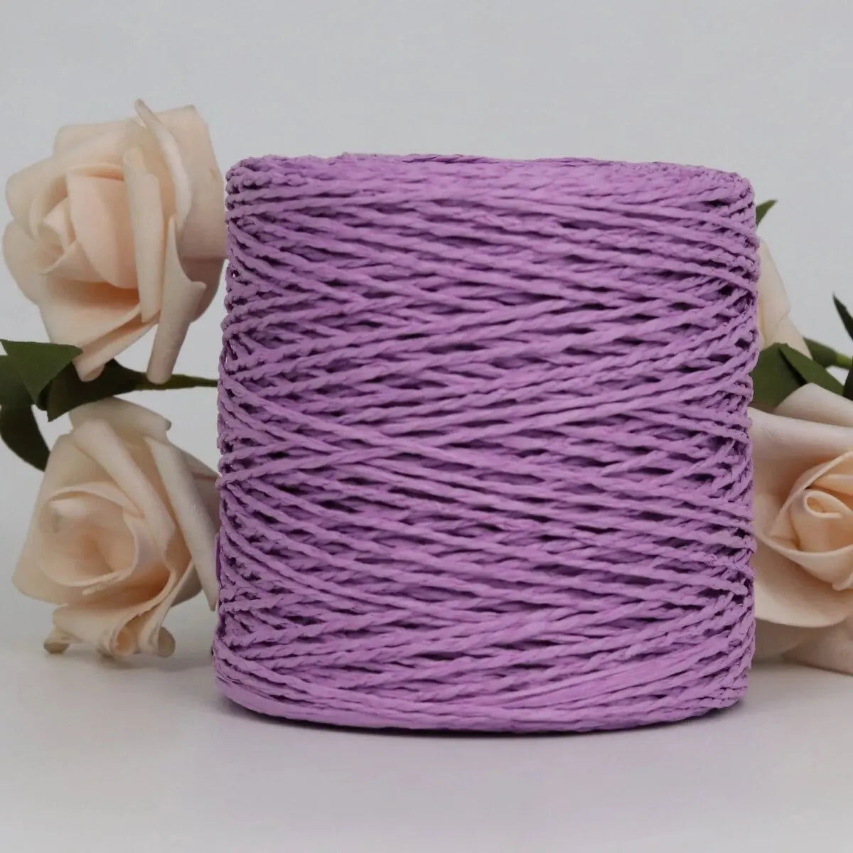 Raffia Straw Yarn - 100g Handmade Crochet Material for Summer Hats, Bags & DIY Handcraft Projects