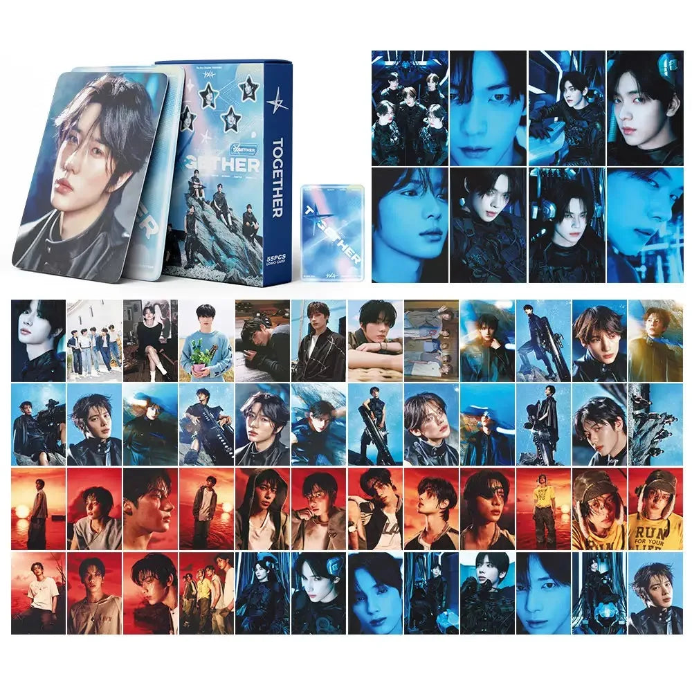 55PCS Kpop Boy Group Lomo Cards - "7TH YEAR" Album Photo Cards Fan Gift Collection