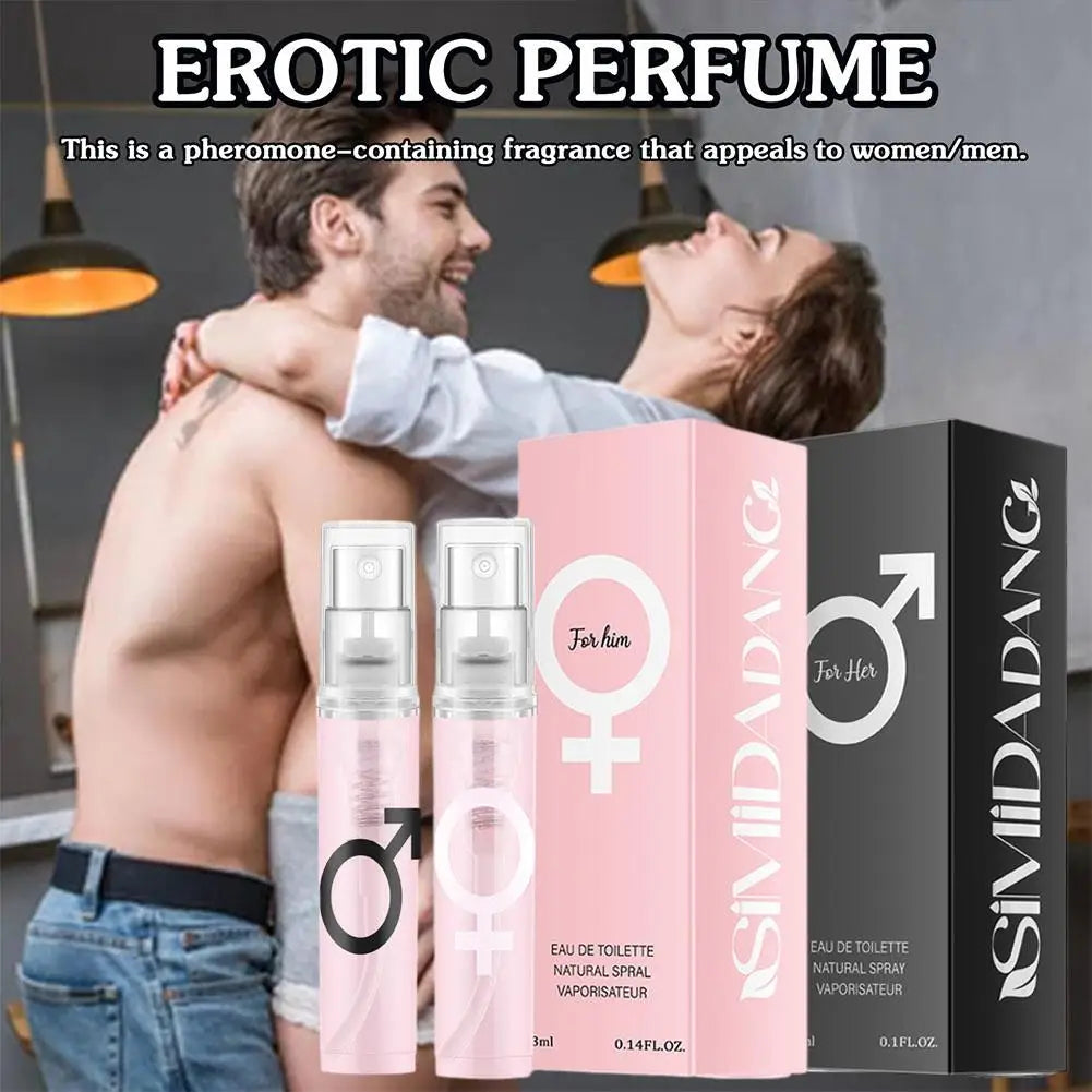 3ML Long-Lasting Pheromone Body Spray for Men – Flirting & Dating Fragrance to Attract Women