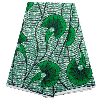 African Ankara Wax Print Fabric by the Yard - High Quality Nigeria Party Dress Sewing Cloth