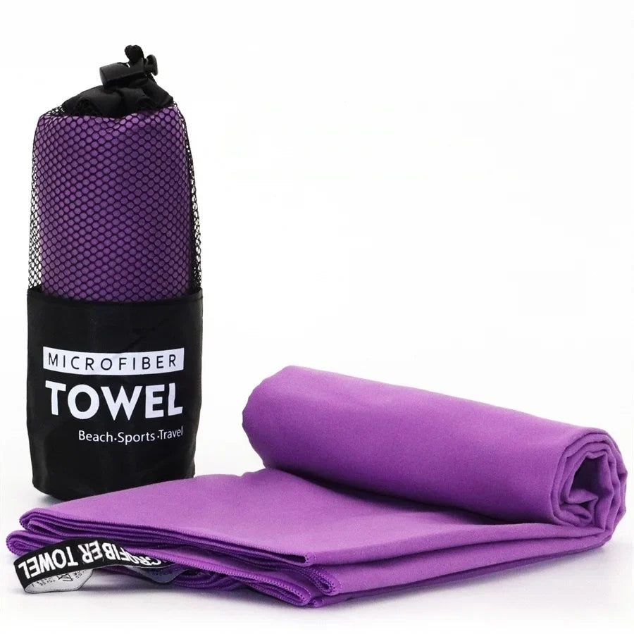 Quick Dry Sports Towel - Extra Large Microfiber Swimming, Pool, Beach & Travel Towel for Outdoor Activities