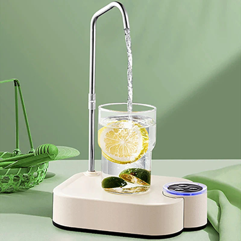 Electric Rechargeable Water Pump – Automatic Smart Dispenser for Gallon Water Bottles, Portable for Home & Office