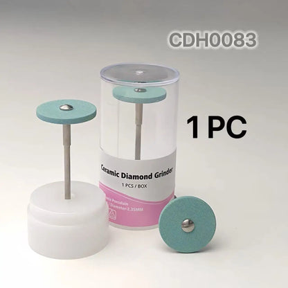 Diamond Polishing Stone Grinder - 2.35mm Shank Coarse Grit Polishing Head for Precision Finishing