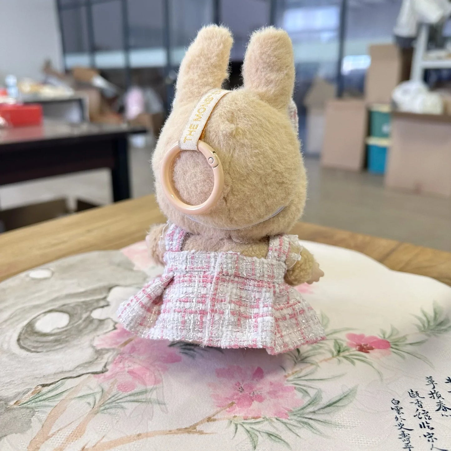 Cute Labubu Doll Outfit Set – Classic Dress for 17cm V2 Mini Dolls, Clothing Accessories for Kids Gift