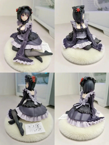 My Dress-Up Darling Anime Figures – Kitagawa Marin & Shizuku Kuroe Black Maid Outfit Action Figurines, Collectible Model