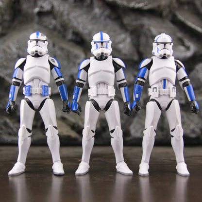 Star Wars 6" Action Figures – 501st Legion ARC & ARF Troopers, Rex, Jesse, Bane, Denal, Tup, Dogma Clone Toy