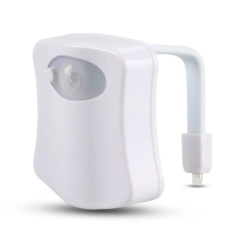 16-Color Motion-Sensing Toilet Night Light – LED Toilet Seat Light with Motion Sensor