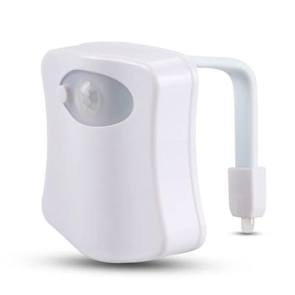 16-Color Motion-Sensing Toilet Night Light – LED Toilet Seat Light with Motion Sensor