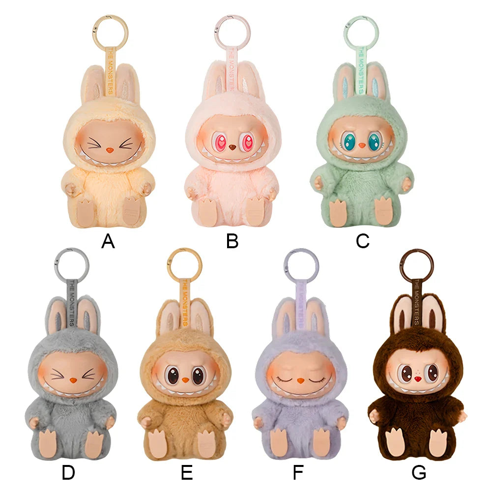 Monsters Labubu Sit-Down Party Series – 5.9'' Vinyl Anime Figure Doll Model Keychain Surprise Gift Toy