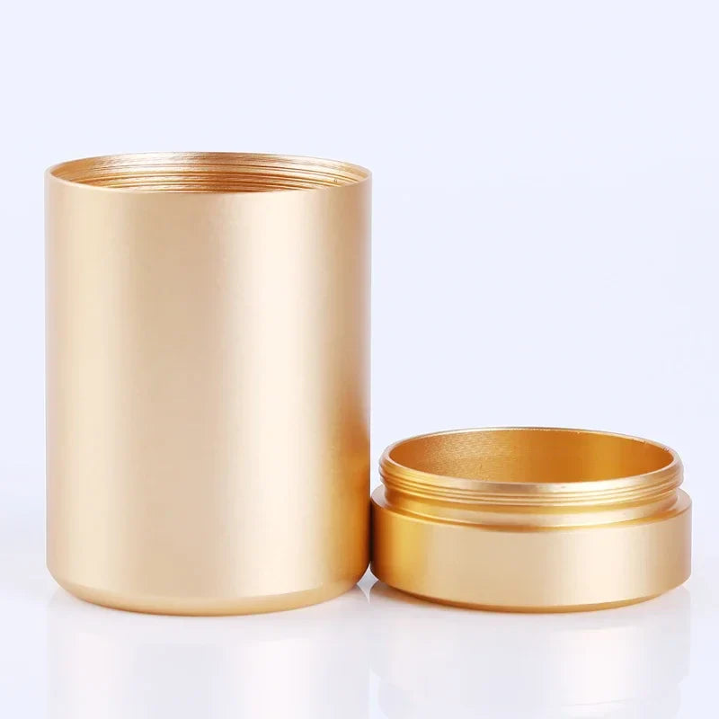 Mini Stainless Steel Metal Tea Box — Portable Travel Container for Sugar, Coffee & Household Storage