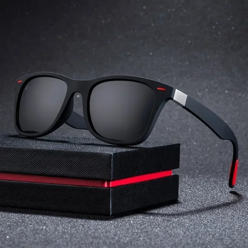 Men’s Polarized Fashion Sunglasses – UV Protection Sports Shades for Driving, Cycling & Outdoor